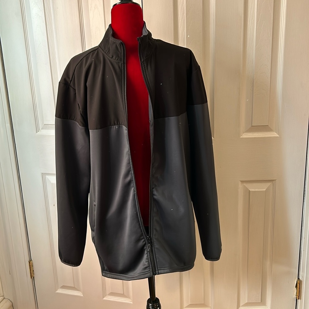 Russell Dri-power 360 Men’s XL Full Zip Two Tone Polyester Workout Jacket